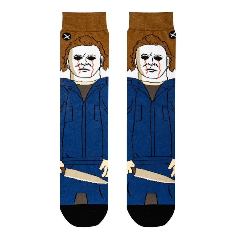 HALLOWEEN II MEN’S MICHAEL MYERS 360 SOCKS ODD SOX BRAND
