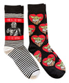 STAR WARS THE MANDALORIAN Men’s 2 Pair Of BABY YODA VALENTINES DAY Socks ‘THIS IS THE WAY TO BE MINE’