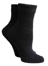 COZY PLUSH Ladies Crew Socks (CHOOSE COLOR) - Novelty Socks And Slippers