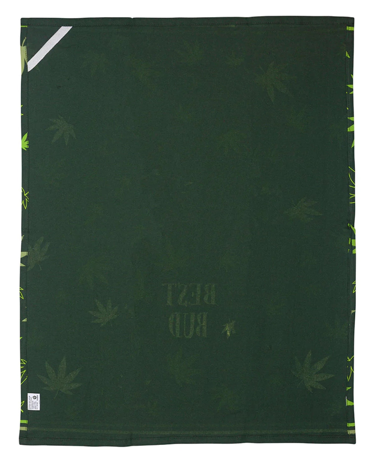 FUNATIC Brand MARIJUANA KITCHEN TEA TOWEL ‘BEST BUD’ - Novelty Socks for Less
