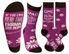 PRIMITIVES BY KATHY Unisex SOCKS ‘OMG MY MOTHER WAS RIGHT ABOUT EVERYTHING’ - Novelty Socks And Slippers