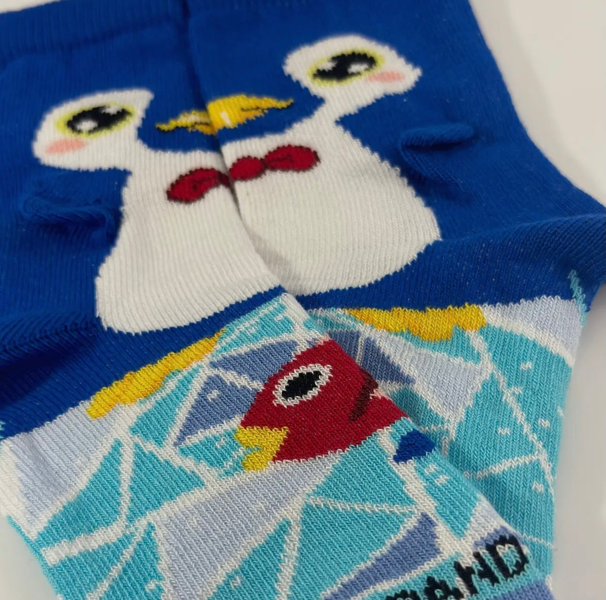 CUTE PENGUIN Kids Unisex Socks (Choose Size) Sock Panda Brand - Novelty Socks And Slippers