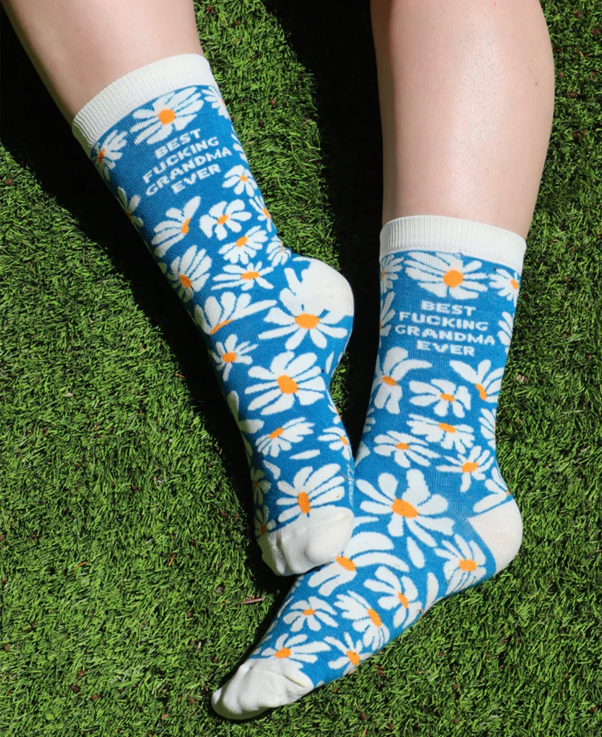 GROOVY THINGS BrandLadies BEST FUCKING GRANDMA EVER Socks - Novelty Socks And Slippers