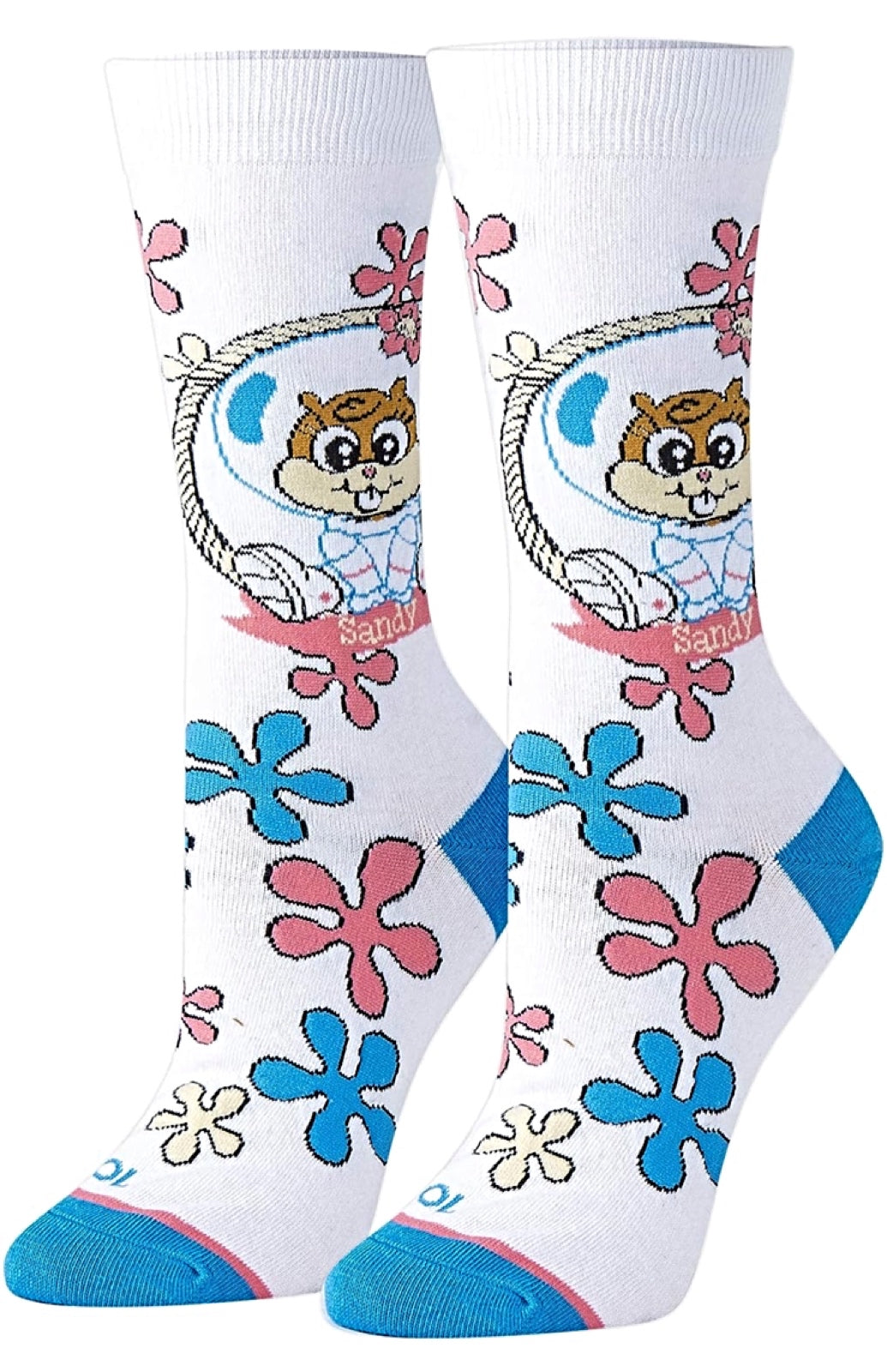 COOL SOCKS BRAND Ladies SPONGEBOB SQUAREPANTS Socks 'BABY SANDY' - Novelty Socks for Less
