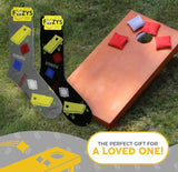CORNHOLE Men’s 2 Pair Of Socks FOOZYS Brand