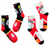 DISNEY Men’s MICKEY MOUSE 2 Pair Of Active Fit Socks Says ‘ICONIC’ - Novelty Socks And Slippers