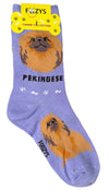 FOOZYS Brand Ladies PEKINGESE Dog Socks - Novelty Socks And Slippers