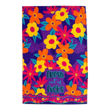 FRESH OUT OF FUCKS Kitchen Tea Towel Fabdaz Brand