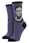 RUTH BADER GINSBURG Ladies RBG Socks SOCKSMITH Brand