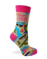 HAPPY CAMPER LADIES SOCKS FABDAZ BRAND
