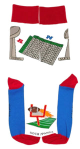 FOOTBALL SUPERBOWL POOL Men’s Socks SOCK PANDA Brand - Novelty Socks for Less