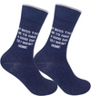 FUNATIC Brand Unisex Socks ‘MY BOSS TOLD ME TO HAVE A GOOD DAY SO I WENT HOME’ - Novelty Socks And Slippers