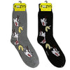 CHINESE FOOD Men's 2 Pair Of Socks FORTUNE COOKIES, TAKE OUT BOX FOOZYS Brand