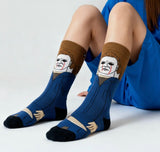HALLOWEEN II MEN’S MICHAEL MYERS 360 SOCKS ODD SOX BRAND