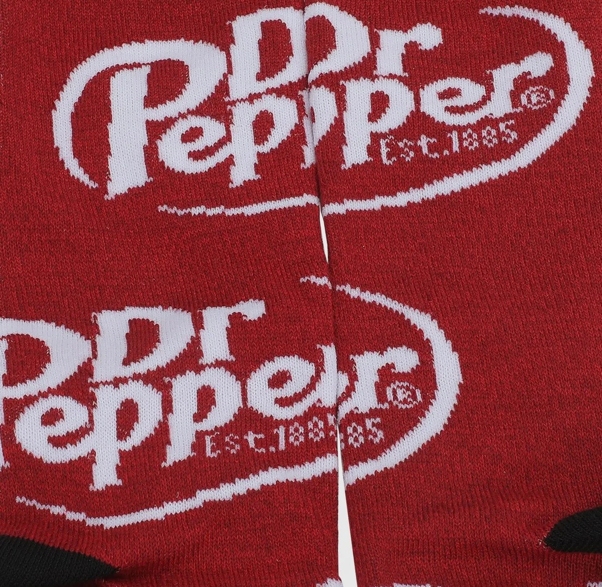 DR. PEPPER Soda Men’s 5 Pair Of Socks BIOWORLD Brand - Novelty Socks And Slippers