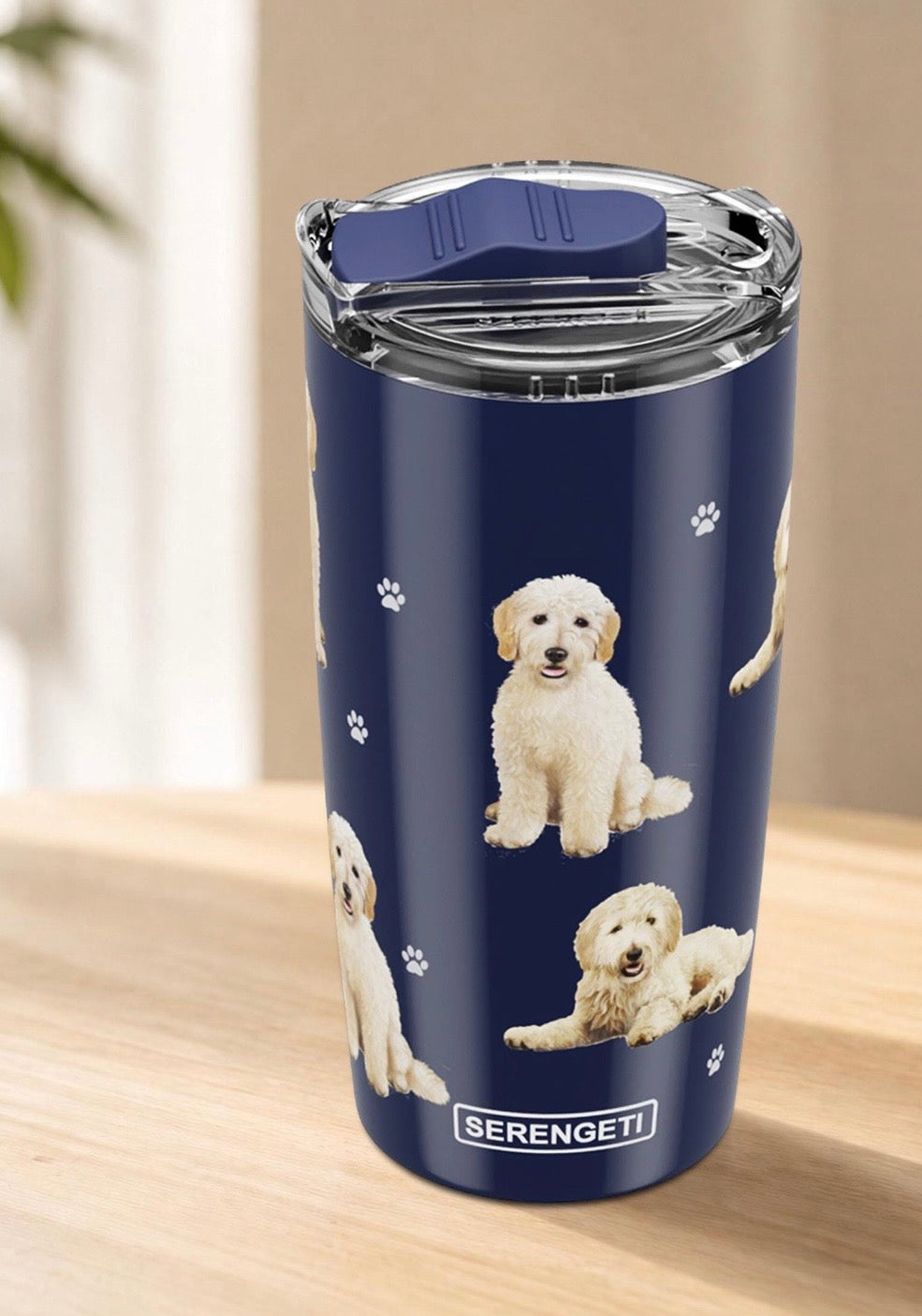 Dog & Cat Stainless Steel Ultimate 20 Oz. Hot & Cold Travel Mug Tumbler By E&S Pets (Choose From 40+ BREEDS)