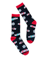 TOOTSIE ROLL TOOTSIE POP Men’s CHRISTMAS Socks (CHOOSE COLOR) - Novelty Socks And Slippers