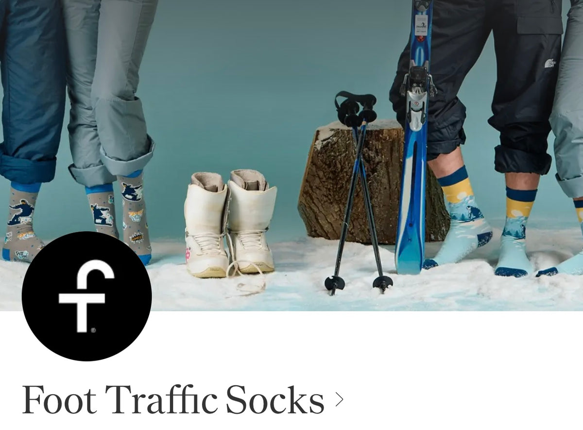 FOOT TRAFFIC Brand Ladies WEDNESDAY’S Socks ‘HUMP DAY’ ‘SO FETCH’ - Novelty Socks And Slippers