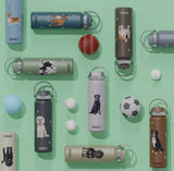 Dog & Cat Stainless Steel 24 Oz. Water Bottle By E&S Pets (Choose Breed) - Novelty Socks And Slippers