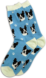 BOSTON TERRIER Dog Adult Unisex Socks By E&S Pets Choose Style