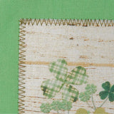 PRIMITIVES BY KATHY ST. PATRICKS DAY SHAMROCKS Kitchen Tea Towel ‘LUCKY US’ - Novelty Socks And Slippers