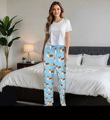 COMFIES UNISEX WELSH CORGI PAJAMA BOTTOMS E&S PETS (CHOOSE SIZE) - Novelty Socks And Slippers