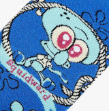 COOL SOCKS BRAND Ladies Spongebob Squarepants Socks 'BABY SQUIDWARD' - Novelty Socks for Less