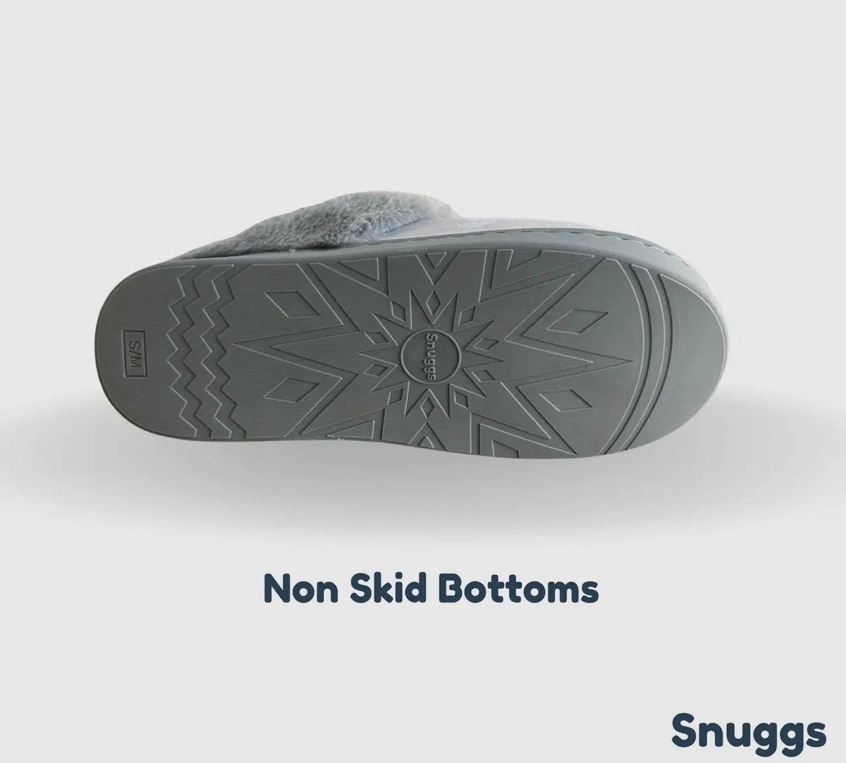 SNUGGS Memory Foam BORDER COLLIE Dog Non Slip Slippers By E&S Pets (Choose Size) - Novelty Socks And Slippers