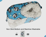 SIBERIAN HUSKY Dog Ladies Non-Slip Slippers COMFIES BRAND By E&S Pets - Novelty Socks And Slippers