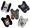 DISNEY THE NIGHTMARE BEFORE CHRISTMAS Ladies 5 Pair No Show LOSING IT - Novelty Socks And Slippers