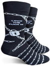 LOCK THE FUCK IN Men’s Socks GROOVY THINGS Brand - Novelty Socks And Slippers