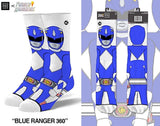 POWER RANGERS Men’s Crew Socks ODD SOX Brand (Choose Ranger)