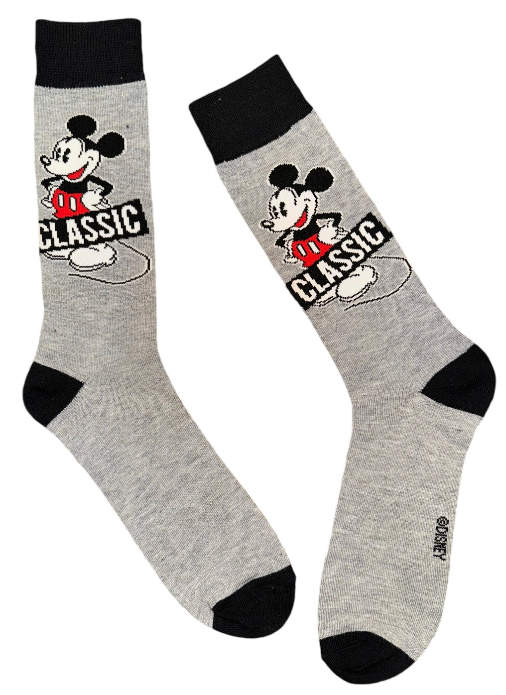 DISNEY Men’s MICKEY MOUSE Socks ‘CLASSIC’ - Novelty Socks And Slippers