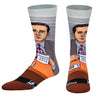 THE OFFICE TV Show Men's MICHAEL SCOTT 360 Socks ODD SOX Brand ‘WORLD’S BEST BOSS’ - Novelty Socks And Slippers