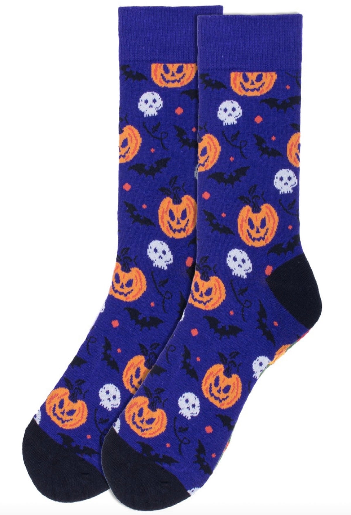 Halloween Men's Crew Socks Parquet Brand (CHOOSE FROM 15+ STYLES)