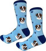SAINT BERNARD Dog Adult Unisex Socks By E&S Pets Choose Style