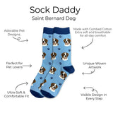 SAINT BERNARD Dog Adult Unisex Socks By E&S Pets Choose Style