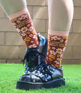 GROOVY THINGS Brand Ladies I DON’T KNOW SHIT ABOUT FUCK Socks - Novelty Socks And Slippers