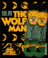 THE WOLF MAN MEN’S 360 UNIVERSAL MONSTERS HALLOWEEN SOCKS ODD SOX BRAND