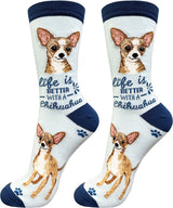 TAN CHIHUAHUA Dog Adult Unisex Socks By E&S Pets Choose Style