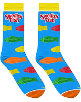 SWEDISH FISH CANDY Unisex Socks Size Large - Novelty Socks And Slippers