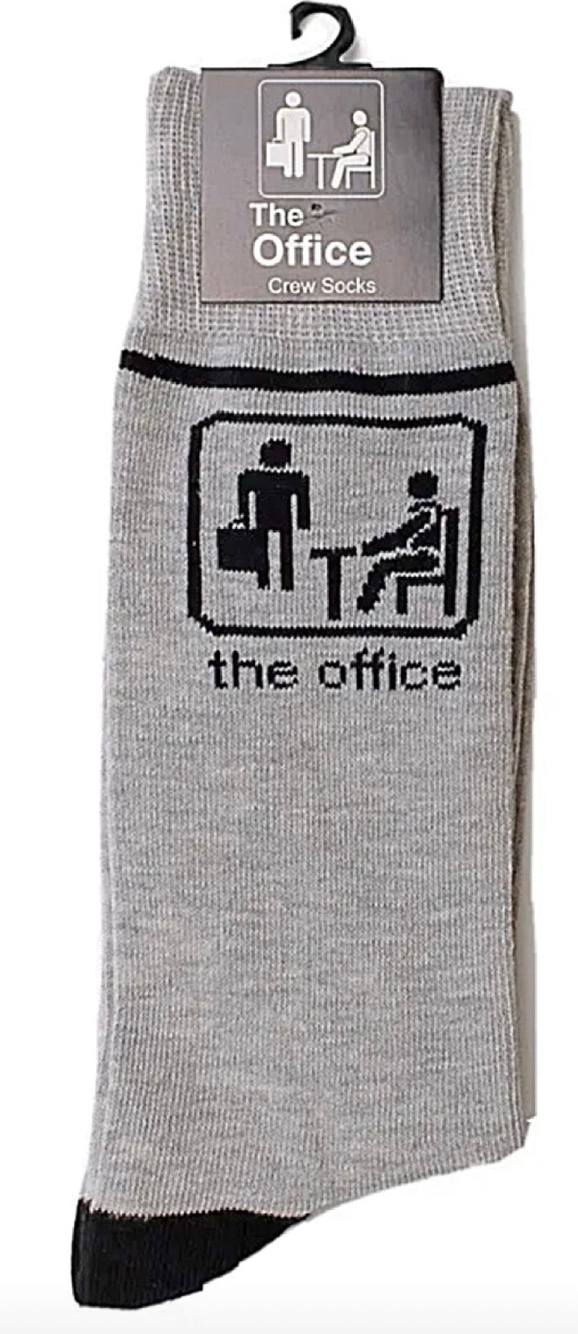 THE OFFICE TV SHOW Men’s DUNDER MIFFLIN PAPER COMPANY Socks (CHOOSE PATTERN)