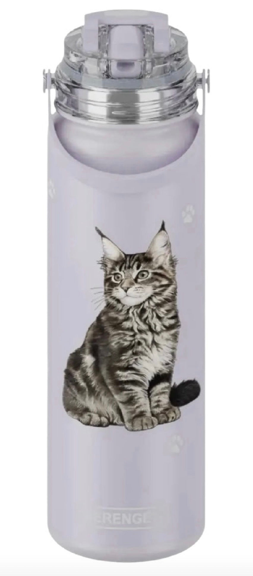 Dog & Cat Stainless Steel 24 Oz. Water Bottle By E&S Pets (Choose Breed) - Novelty Socks And Slippers