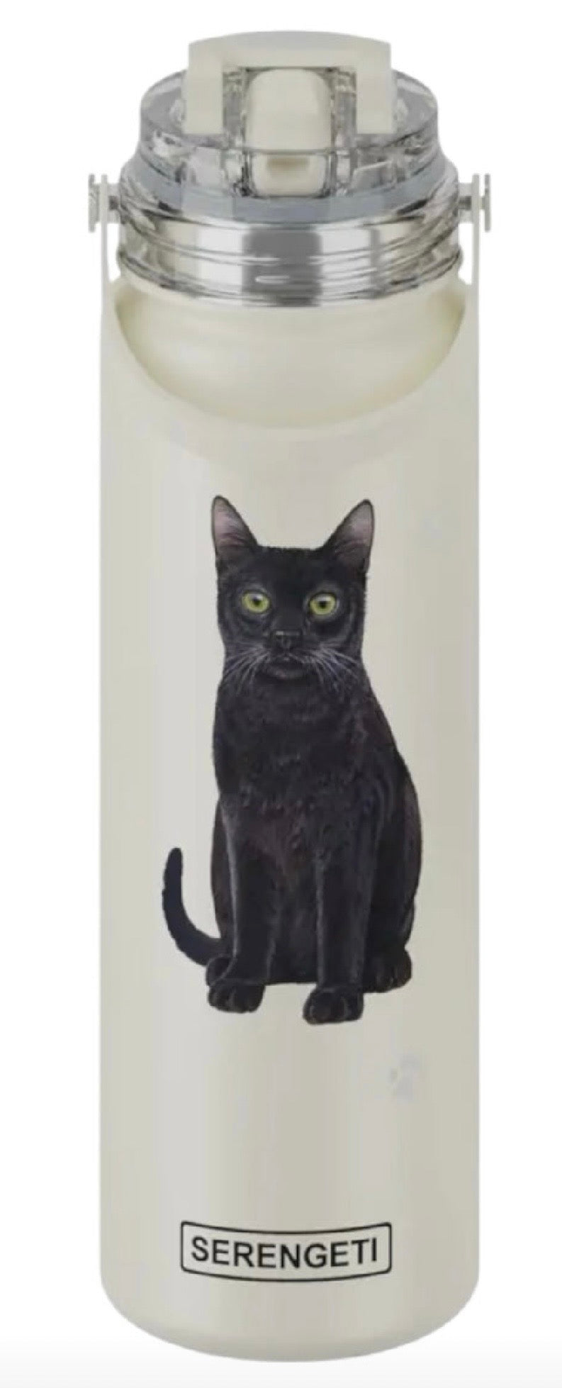 Dog & Cat Stainless Steel 24 Oz. Water Bottle By E&S Pets (Choose Breed) - Novelty Socks And Slippers