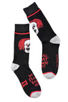 IT The Movie Men’s PENNYWISE HALLOWEEN Socks ‘WE ALL FLOAT DOWN HERE’ - Novelty Socks And Slippers