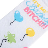 COOL SOCKS BRAND Ladies BIRTHDAY Socks 'IT’S MY BIRTHDAY BITCH’ - Novelty Socks for Less