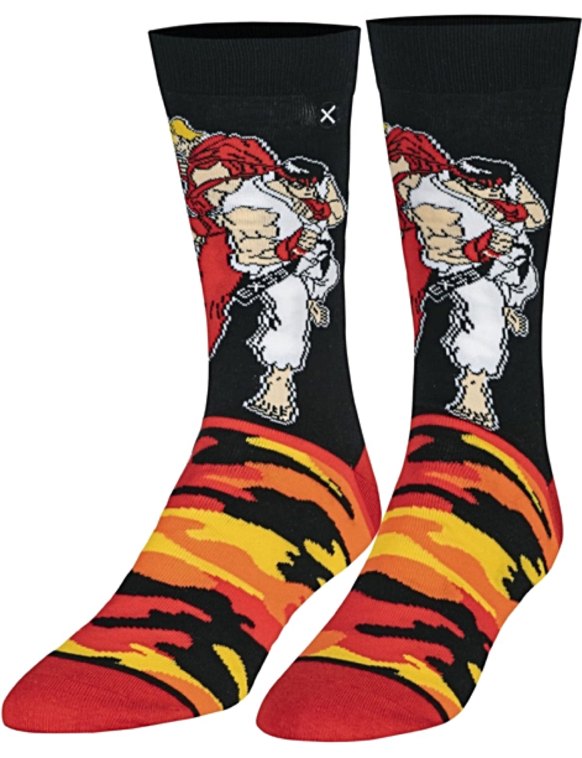 STREET FIGHTER Men’s CAMO Socks ODD SOX Brand KEN & RYU - Novelty Socks for Less