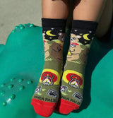 CAMPING BEARS Unisex Kids Socks Sock Panda Brand Kids Age 3-5 - Novelty Socks And Slippers