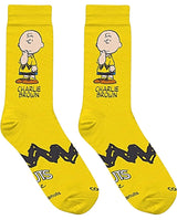 PEANUTS Unisex CHARLIE BROWN Socks COOL SOCKS Brand (CHOOSE SIZE) - Novelty Socks for Less