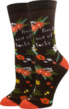SOCK HARBOR Brand Ladies FRESH OUT OF F*CKS Socks - Novelty Socks And Slippers